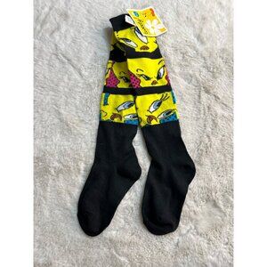Tweety knee high multicolored socks women  size 9-11